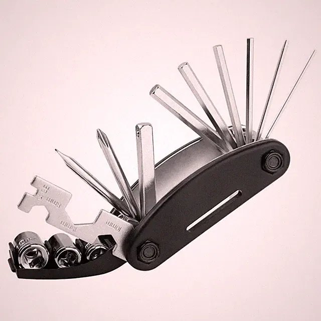 16 in 1 Bicycle Tool Sets MTB Multitool Spanner Repair Tools Kits