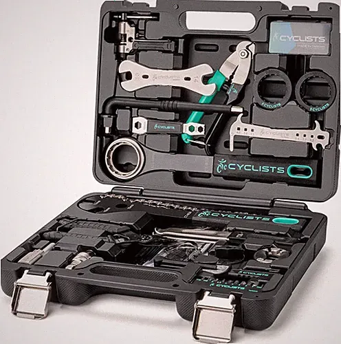 27 Piece Bike Tool Kit - Tools Maintenance Repair - Black