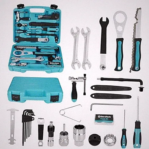 35PC Bicycle Tool Kit with Carry Case - 35PC Bicycle Accessories