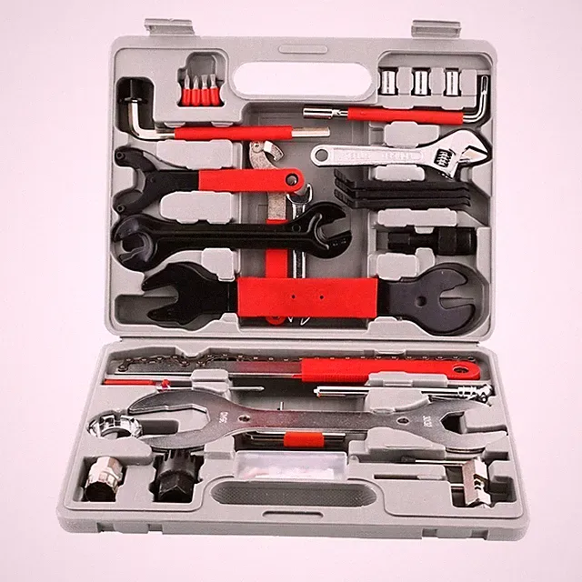 44pcs Complete Bike Bicycle Cycling Repair Tools Tool Kit FREE SHIPPING