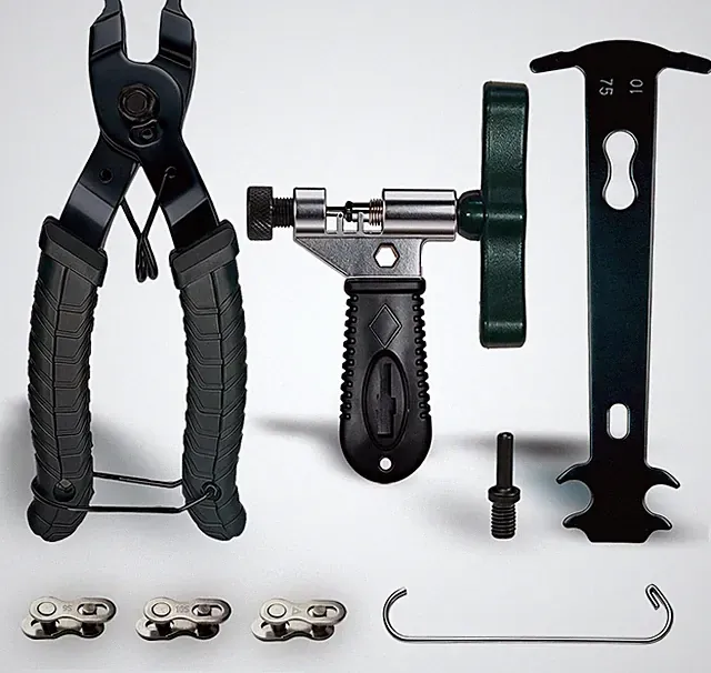 Bike Chain Repair Tools Set, Includes Bicycle Chain Breaker Tool, Master Link Pl