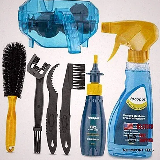 Bike Cleaning Kit Including Bike Chain Cleaner Kit With Bike Chain Scrubber