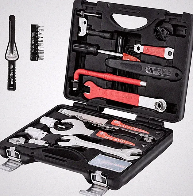 BIKEHAND 18 Piece Bike Bicycle Repair Tool Kit Set - Great Bike Maintenance Tool