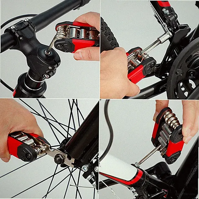 Essential 16 in 1 Bike Tool Set Perfect for Mountain and Road Cycling Repairs