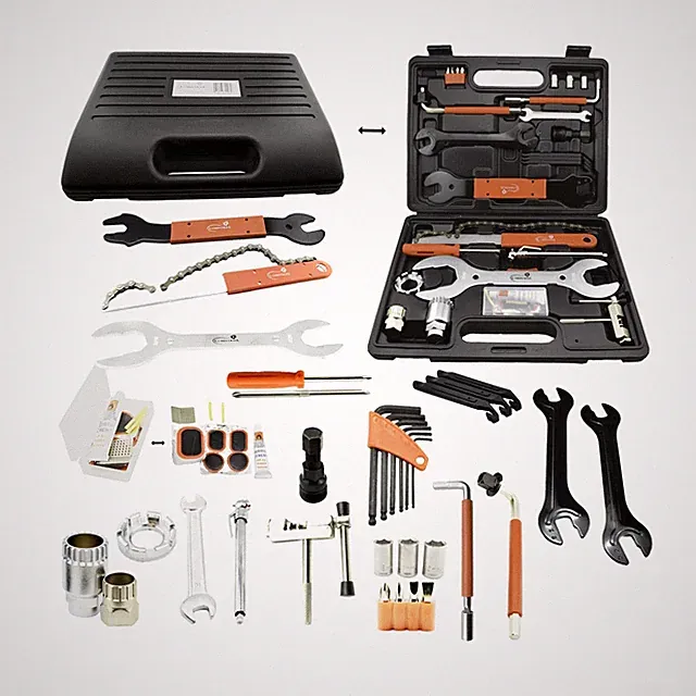 Lumintrail Bike Bicycle Repair Tool Kit 42 Piece Multi Tool Bicycle Maintenan...